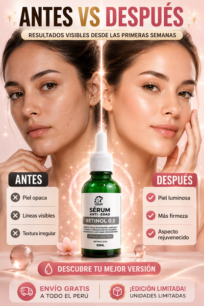 Serum Antiedad - Retinol 0.5
